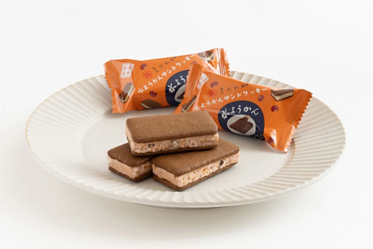 水ようかんサンドクッキー